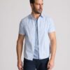 Stretch Cotton Short-Sleeve Dunbar Shirt
