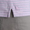 Striped Jersey Performance Polo