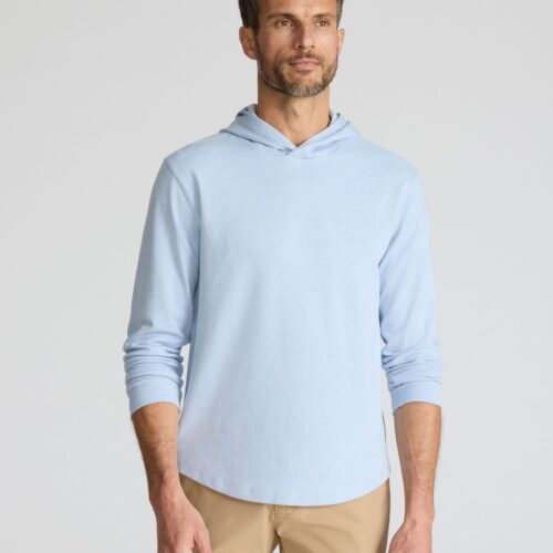 Textured Knit Hoodie