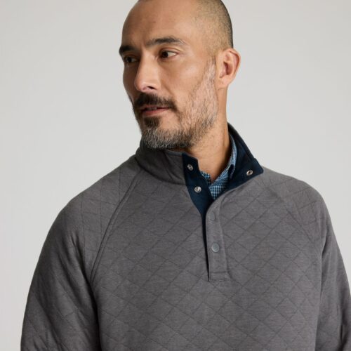 Quilted Pullover - FINAL SALE