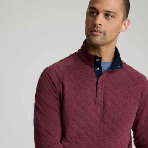 Quilted Pullover - FINAL SALE