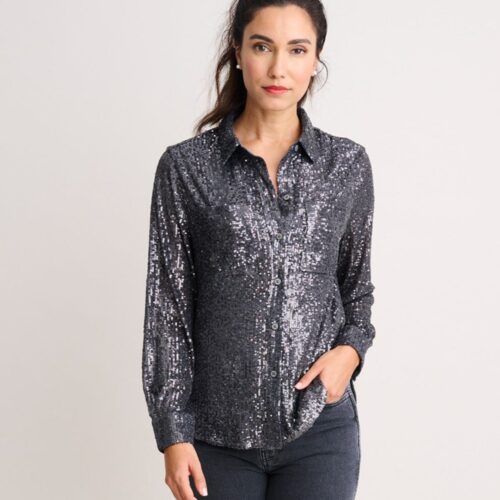 Sequin Harlow Shirt - FINAL SALE