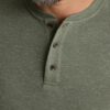 Stretch Cotton Herringbone Henley - FINAL SALE