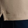 Stretch Cotton Herringbone Henley - FINAL SALE