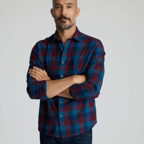 Flannel Heinrich Shirt - FINAL SALE