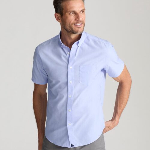 Wrinkle-Free Short-Sleeve Hillstowe Shirt