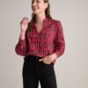 Stewart Plaid Popover Joy Shirt - FINAL SALE