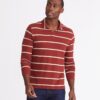 Striped Johnny Collar Polo - FINAL SALE