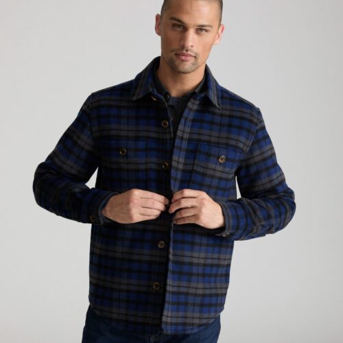 Wool-Blend CPO Jacket