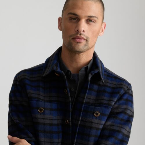 Wool-Blend CPO Jacket