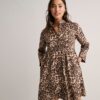 Stretch Cotton Lauren Shirt Dress