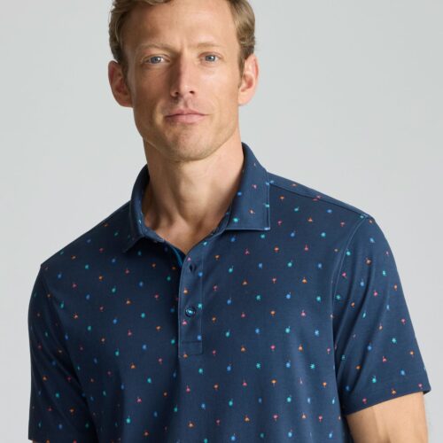 Wrinkle-Free Damaschino Polo