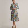 Stretch Cotton Floral Lucia Dress