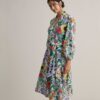 Stretch Cotton Floral Lucia Dress