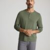 EcoSoft™ Henley - FINAL SALE