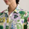 Stretch Cotton Floral Mariah Shirt Dress