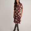 Floral Necktie Nadine Dress