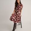 Floral Necktie Nadine Dress