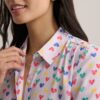 Printed Hearts Natalie Shirt