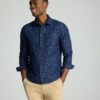 Wrinkle-Free Denim Oberton Shirt - FINAL SALE