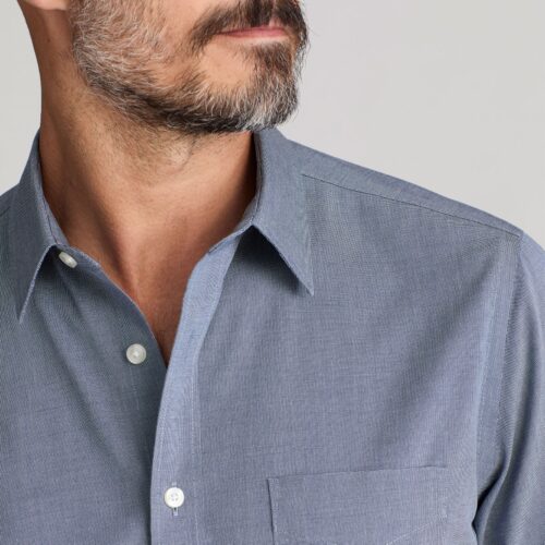 Wrinkle-Free Short-Sleeve Petrus Shirt