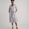 Stretch Cotton Midi Peyton Shirtdress