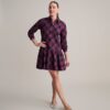 Cotton Plaid Reese Shirt Dress