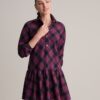 Cotton Plaid Reese Shirt Dress