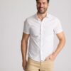 Stretch Cotton Short-Sleeve Rockwell Shirt
