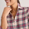 Cotton Plaid Sadie Shirt - FINAL SALE