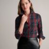 Cotton Plaid Sadie Shirt