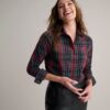 Cotton Plaid Sadie Shirt
