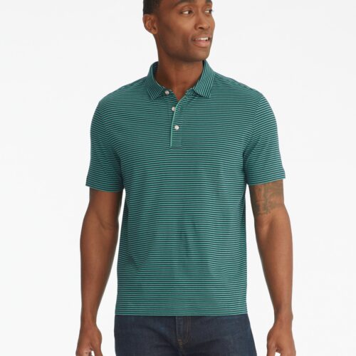 Pima Cotton Striped Polo - FINAL SALE