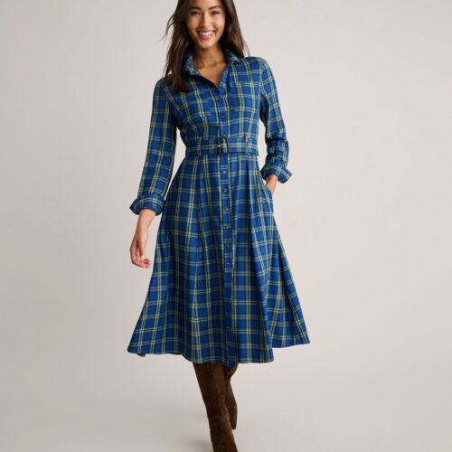 Cotton Blend Sienna Shirt Dress - FINAL SALE