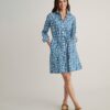 Stretch Poplin Taylor Shirtdress