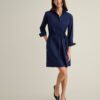 Stretch Poplin Taylor Shirtdress