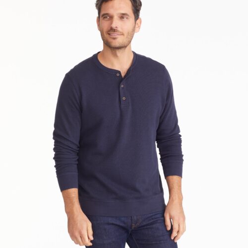 Henley Sweatshirt- FINAL SALE