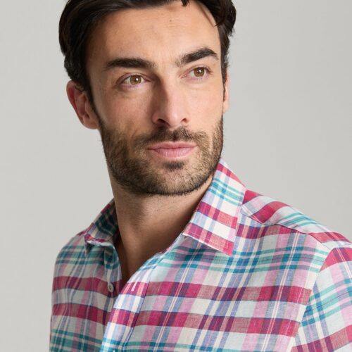 Wrinkle-Resistant Linen Wallace Shirt - FINAL SALE