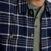 Plaid Herringbone Overshirt