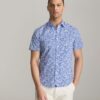 Stretch Cotton Short-Sleeve Wilson Shirt - FINAL S